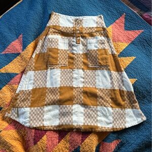 Ace & Jig plaid skirt - M